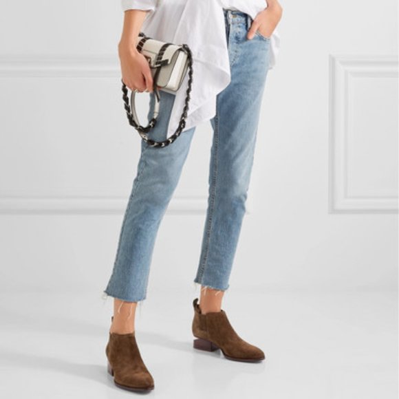 NEW ALEXANDER WANG Kori Suede Bootie - Picture 2 of 13